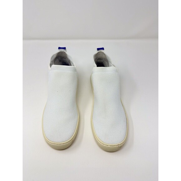 Rothys Womens Boots Bright White Chelsea Pull On Ankle Bootie Casual US 6.5 - Picture 2 of 9